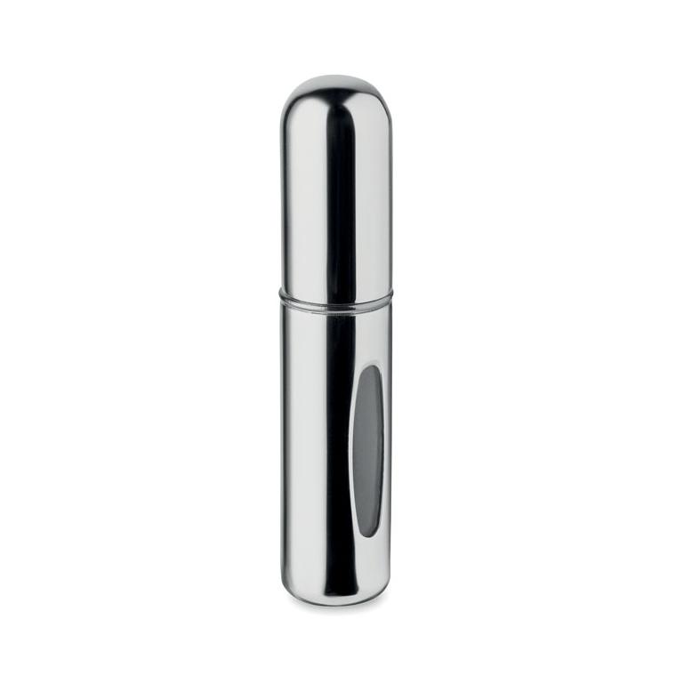 Atomizor reîncărcabil, 5 ml Spray Argintiu lucios