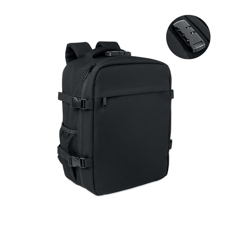 Rucsac din RPET pentru laptop de 15 inch, 20 l Lock&Go