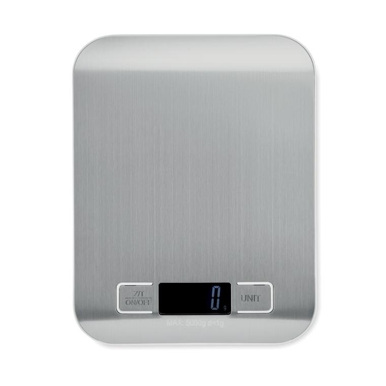 Cântar digital de bucătărie, 5 kg Scale It Argintiu