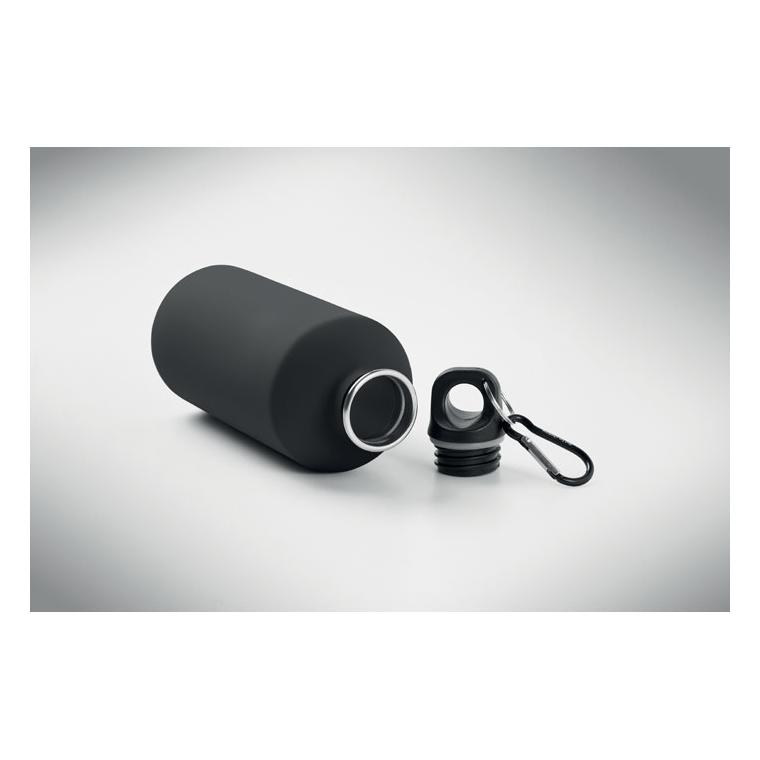 Sticlă cu perete simplu, 500 ml Remid Moss Soft Negru