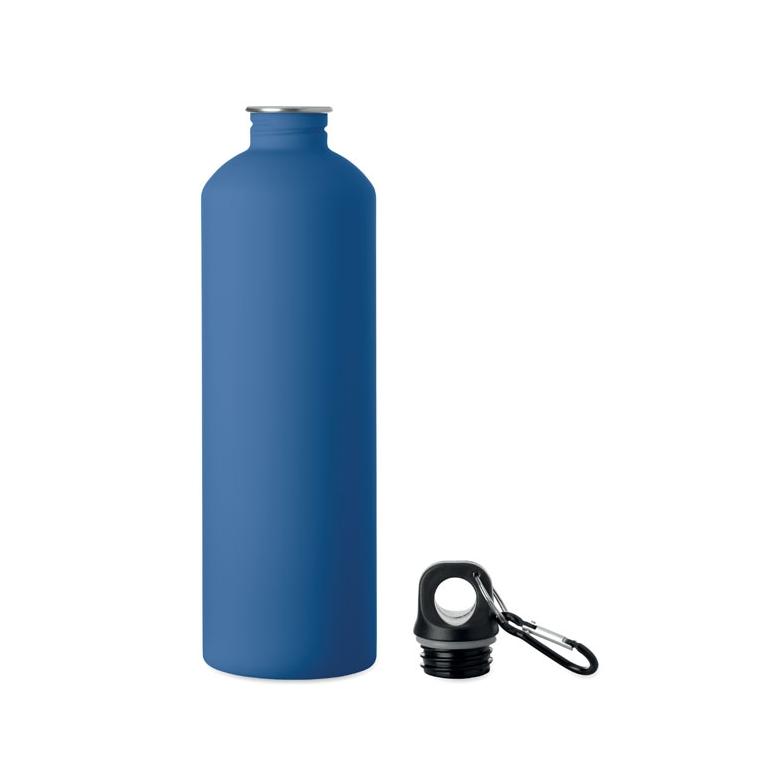 Sticlă cu perete simplu, 750 ml Rebig Moss Soft Albastru regal