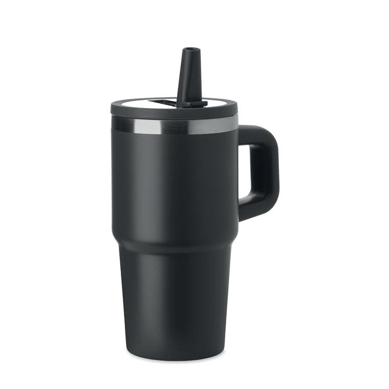 Termos cu pereți dubli, 500 ml Aland Negru