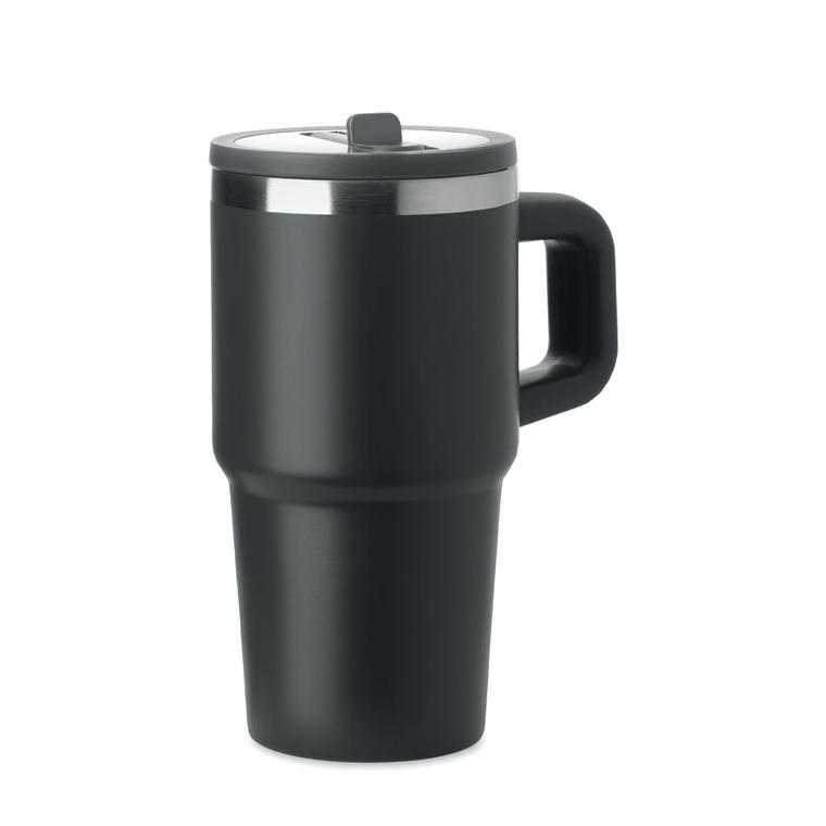 Termos cu pereți dubli, 500 ml Aland Negru
