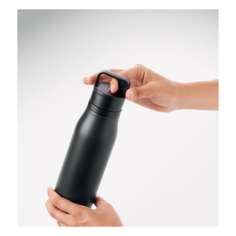 Sticlă cu pereți dubli, 500 ml Empire Negru
