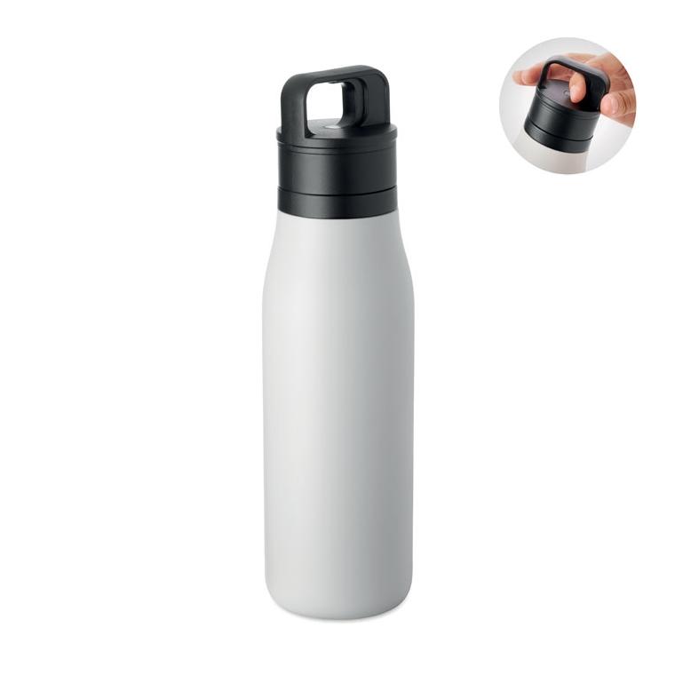 Sticlă cu pereți dubli, 500 ml Empire Alb