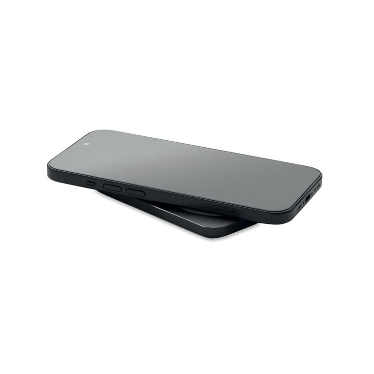 Baterie externă magnetică subțire cu încărcare rapidă de 20 W Slimvolt Negru