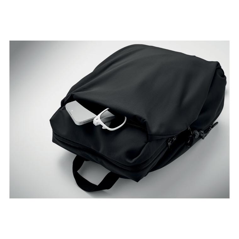 Rucsac din nailon pentru laptop de 16 inch, 17 l Napa Negru