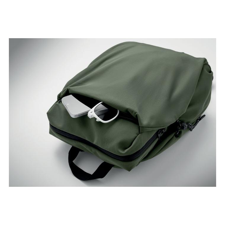 Rucsac din nailon pentru laptop de 16 inch, 17 l Napa Verde Inchis