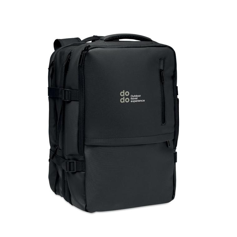 Rucsac extensibil din RPET, 20 l Xjust Negru