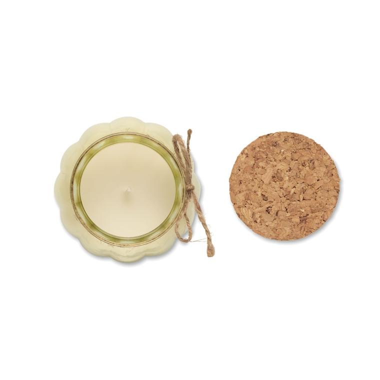 Lumânare cu parfum de vanilie în formă de dovleac Pumkin Bej