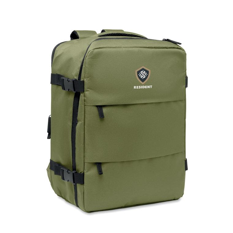 Rucsac extensibil pentru bagaj de cabină, 20 l Aspen Verde militar