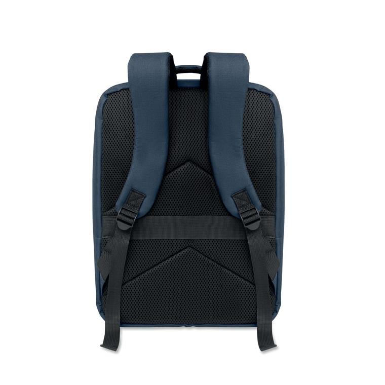 Rucsac din RPET cu compartiment pentru compresie sub vid, 18 l Cityflow Navy 