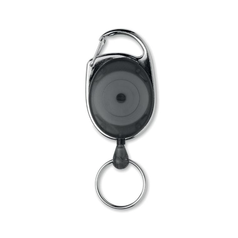 Suport retractabil pentru ecuson Arronsa Negru