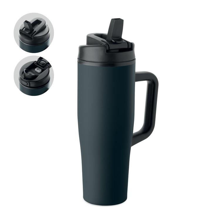 Termos cu pereți dubli, 900 ml Atlanta Navy 