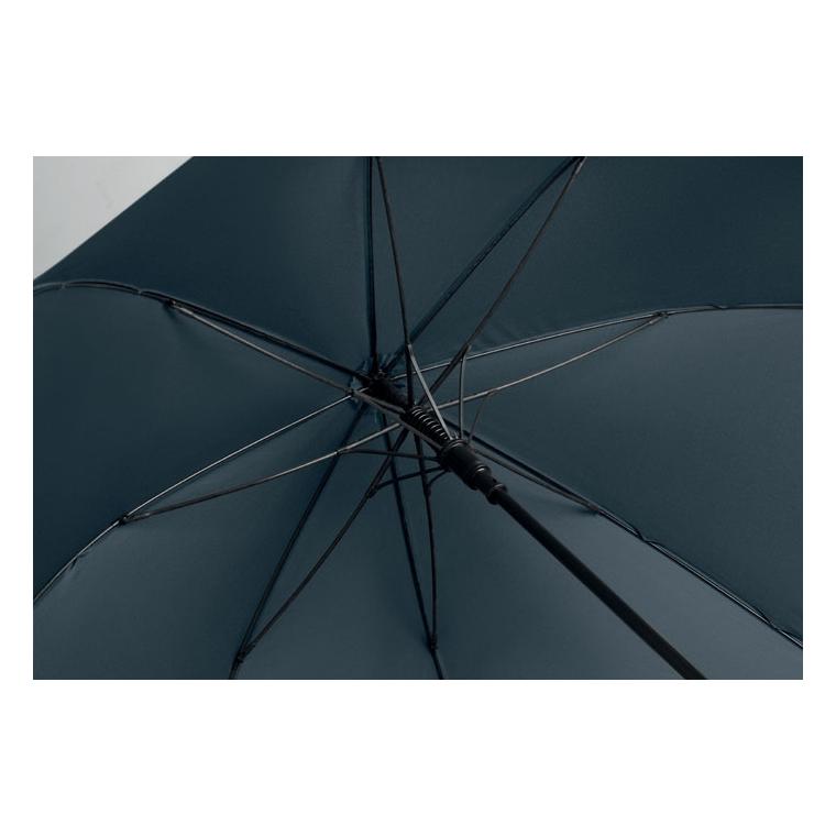 Umbrelă automată de 27 inch, cu mâner din lemn Rayna Albastru