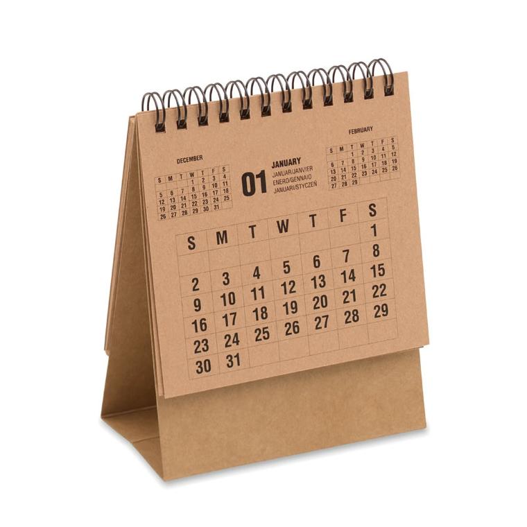 Calendar de birou pentru 4 ani Years Bej