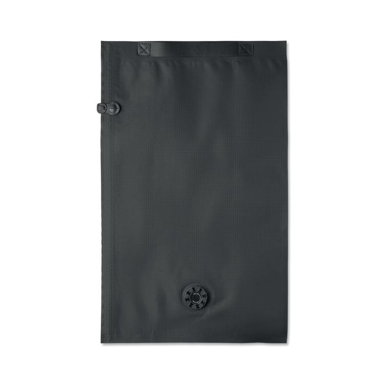 Sac de călătorie pentru compresie sub vid, 10 l Flow Negru