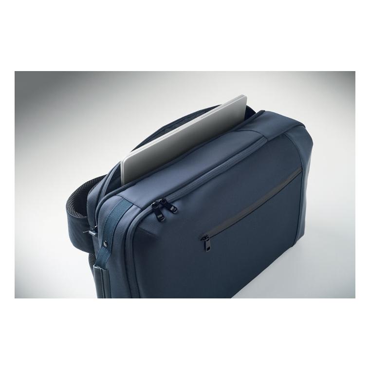 Rucsac din material jacquard pentru laptop de 15 inch Boston Albastru