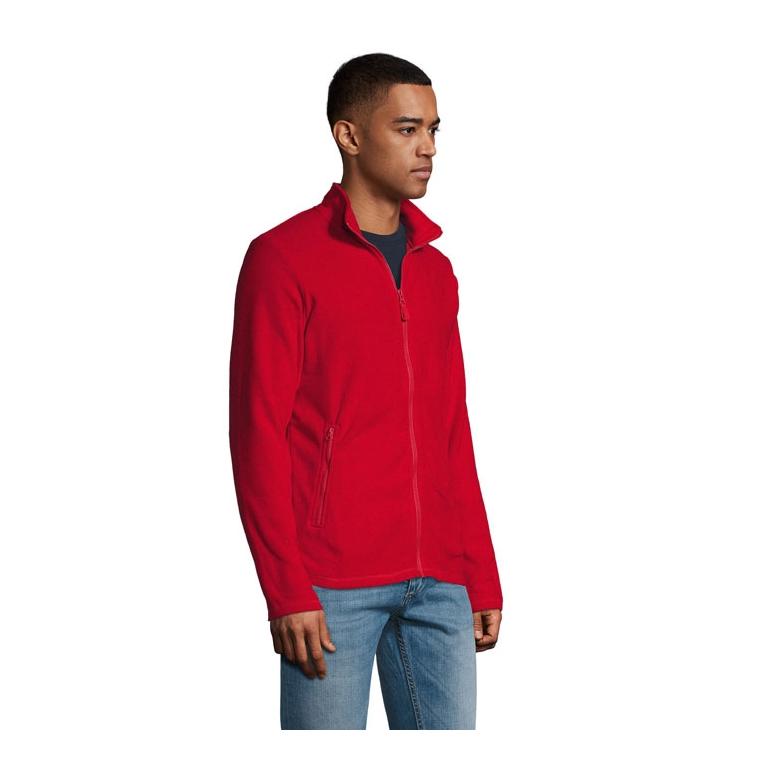 Jachetă din fleece pentru bărbați Norman, 220 g/m² Red L