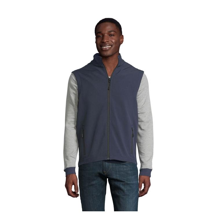 Jachetă softshell pentru bărbați Race BW French Navy M