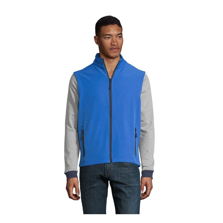 Jachetă softshell pentru bărbați Race BW Royal Blue M