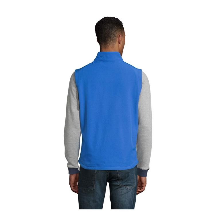 Jachetă softshell pentru bărbați Race BW Royal Blue L