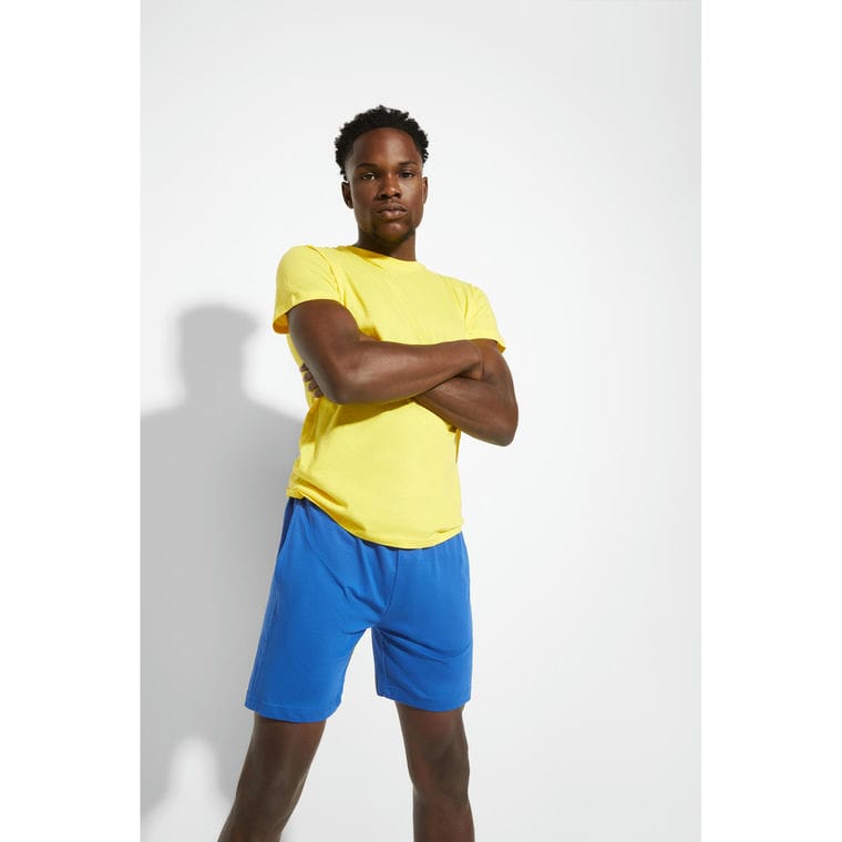 Pantaloni scurți pentru bărbați SPORT GRI MELANJ 7 - 8 ani