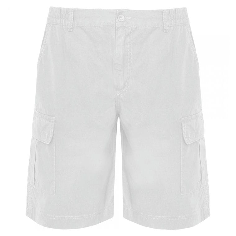 Bermude pentru bărbați ARMOUR ALB