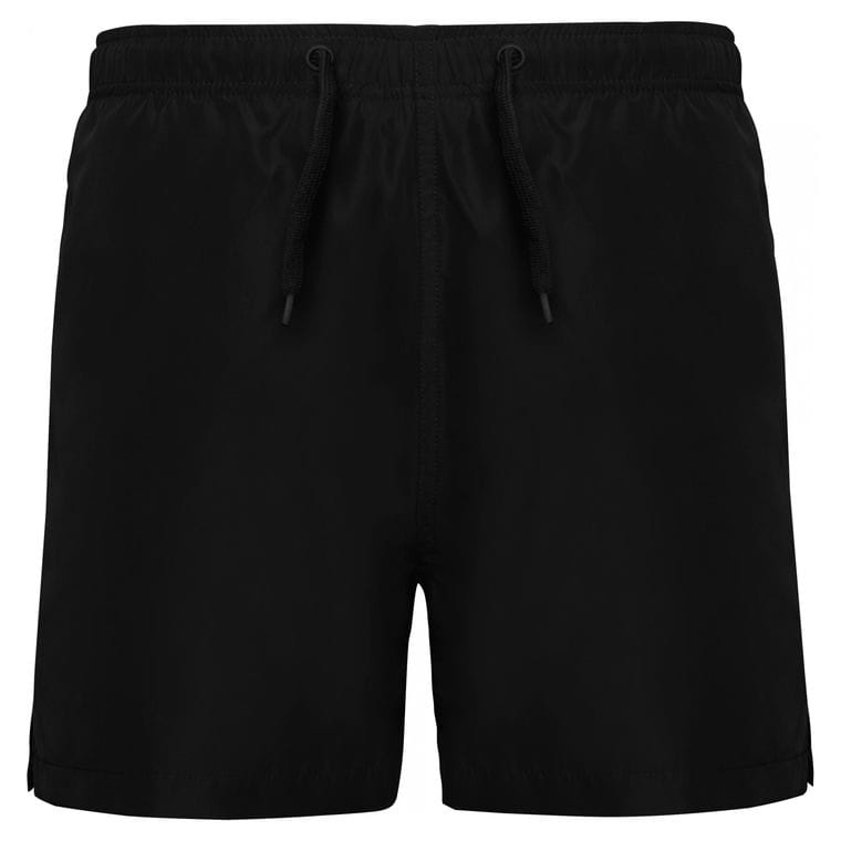 Bermude de plajă pentru bărbați AQUA NEGRU