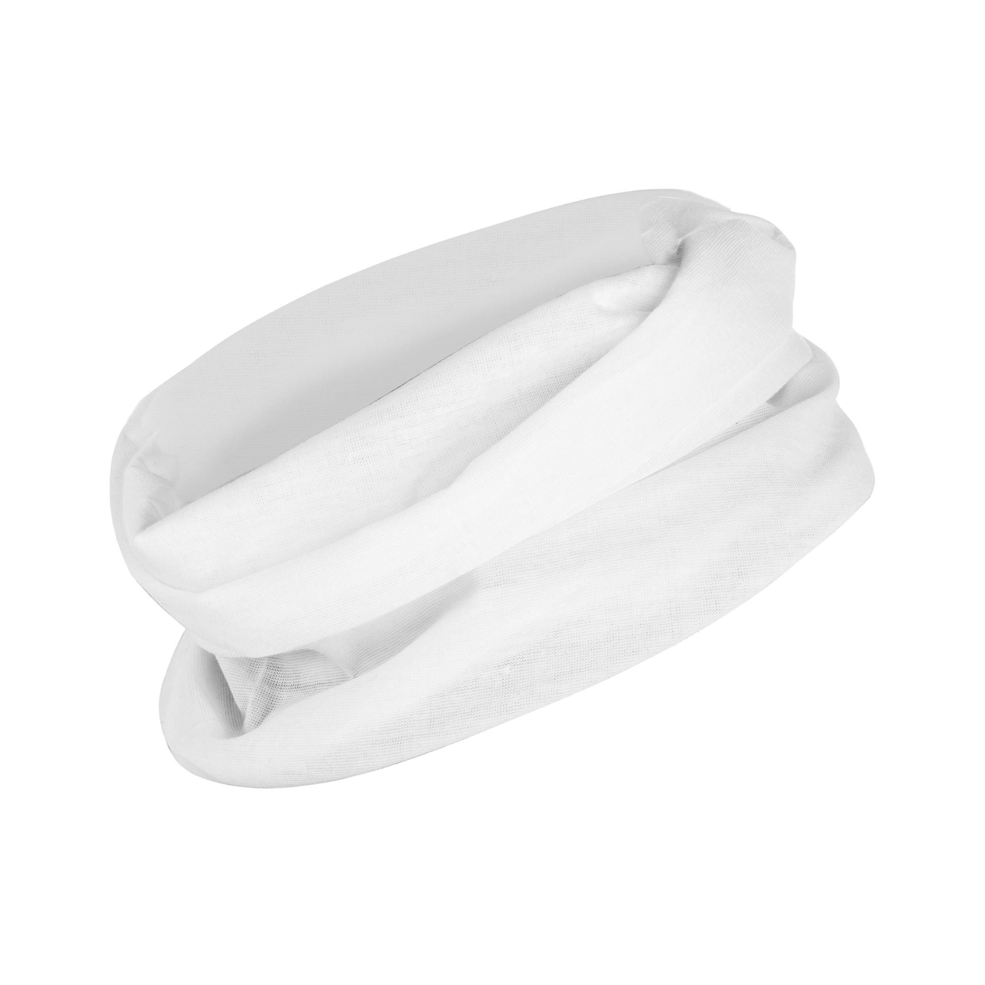 Eșarfă tubulară Unisex NANUK ALB