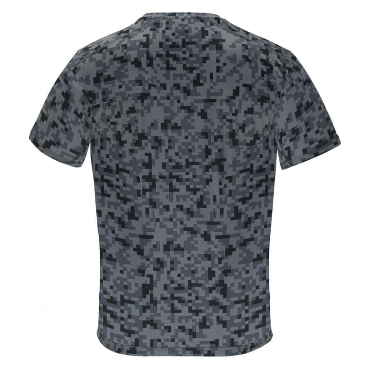 Tricou pentru bărbați ASSEN NEGRU PIXEL XL