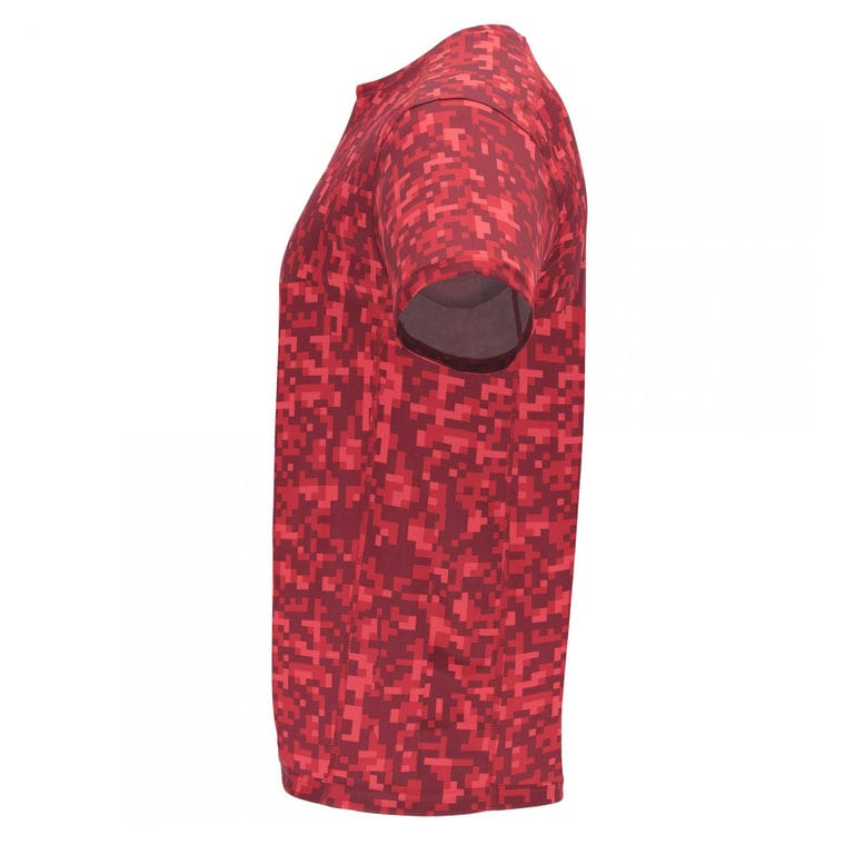 Tricou pentru bărbați ASSEN ROȘU PIXEL XL