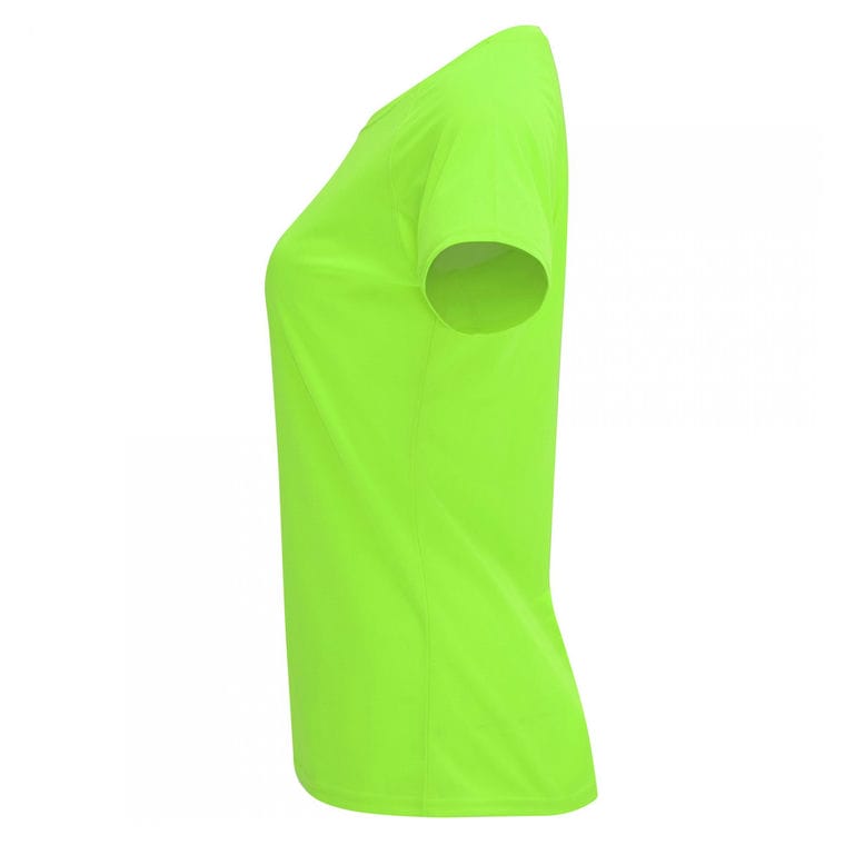 Tricou pentru femei BAHRAIN WOMAN VERDE FLUORESCENT XL