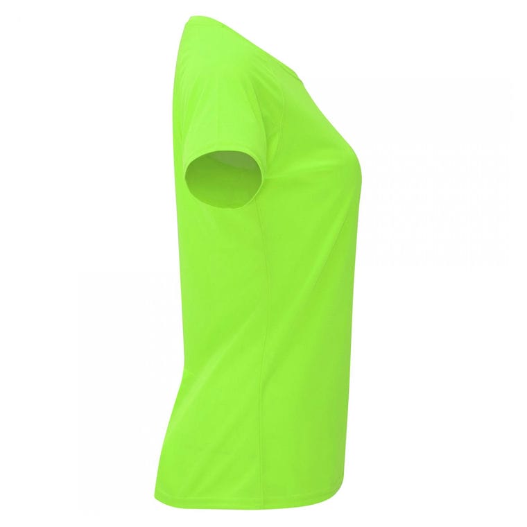 Tricou pentru femei BAHRAIN WOMAN VERDE FLUORESCENT XL