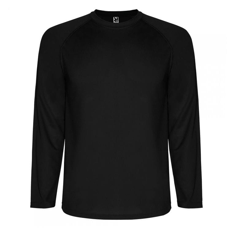 Tricou pentru bărbați MONTECARLO L/S NEGRU
