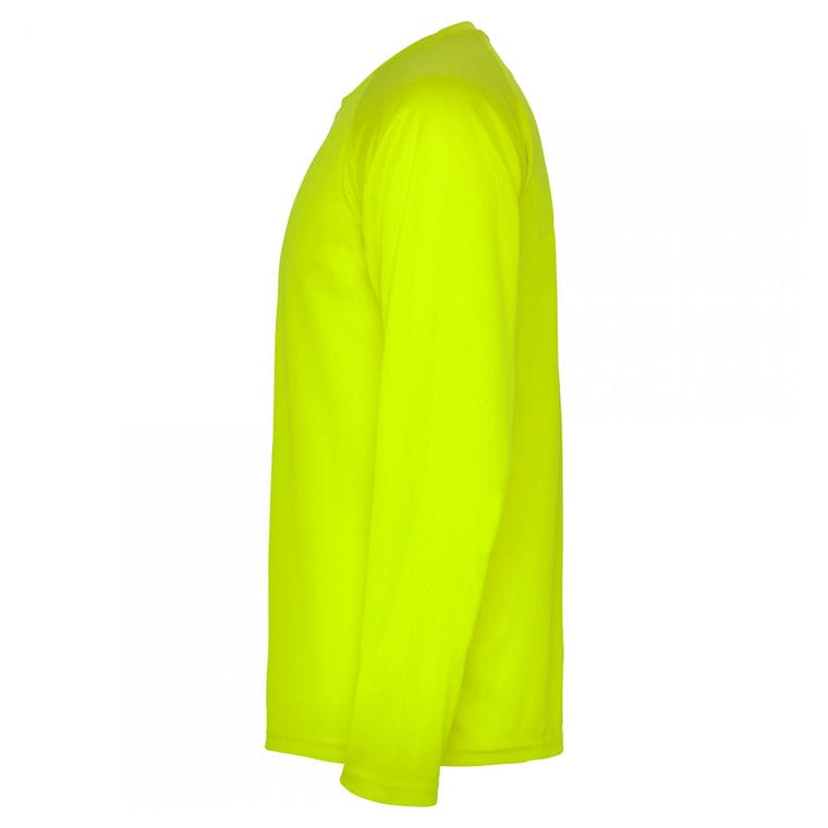 Tricou pentru bărbați MONTECARLO L/S GALBEN FLUORESCENT M