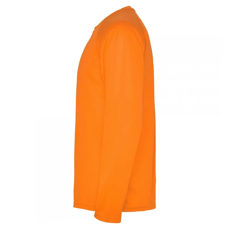 Tricou pentru bărbați MONTECARLO L/S PORTOCALIU FLUORESCENT 8 ani