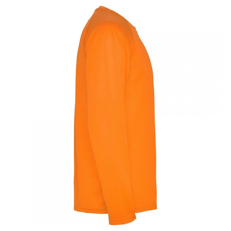Tricou pentru bărbați MONTECARLO L/S PORTOCALIU FLUORESCENT 8 ani