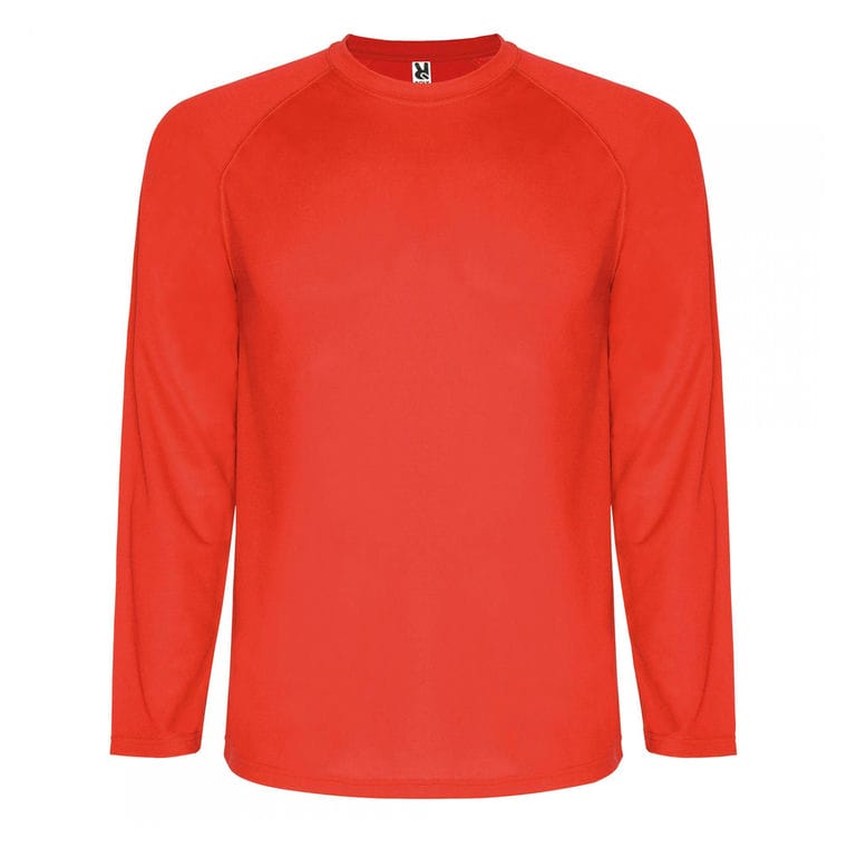Tricou pentru bărbați MONTECARLO L/S ROȘU