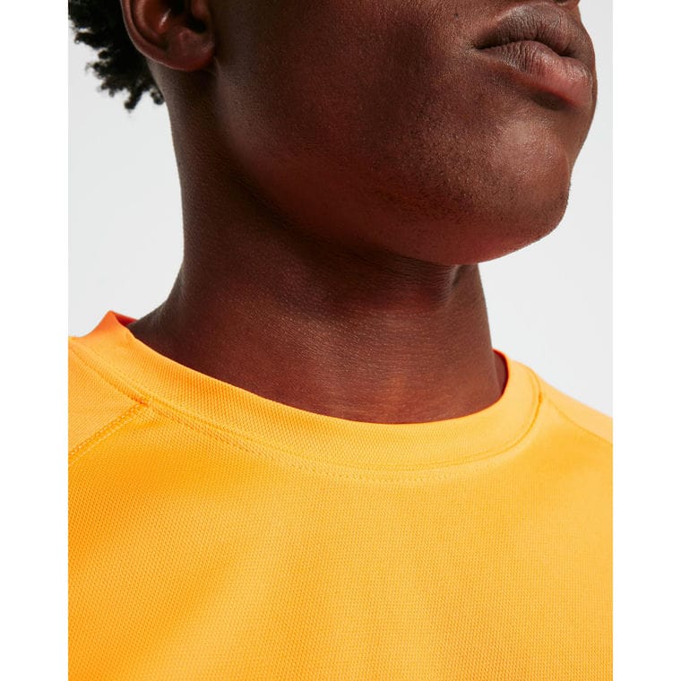 Tricou pentru bărbați MONTECARLO L/S PORTOCALIU FLUORESCENT 8 ani