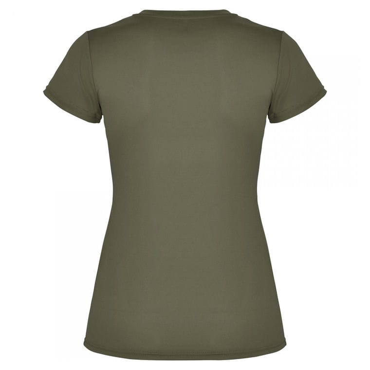 Tricou pentru femei MONTECARLO WOMAN VERDE MILITAR M