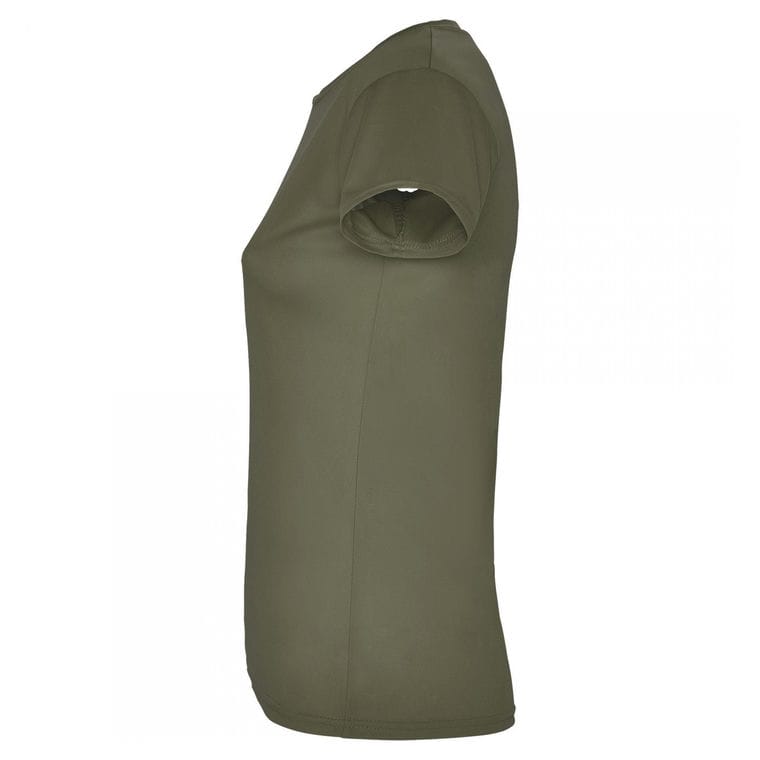 Tricou pentru femei MONTECARLO WOMAN VERDE MILITAR L