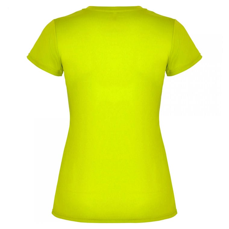 Tricou pentru femei MONTECARLO WOMAN GALBEN FLUORESCENT XXL