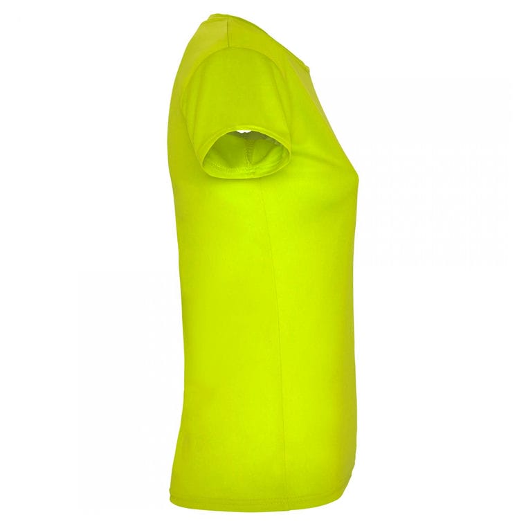 Tricou pentru femei MONTECARLO WOMAN GALBEN FLUORESCENT XXL