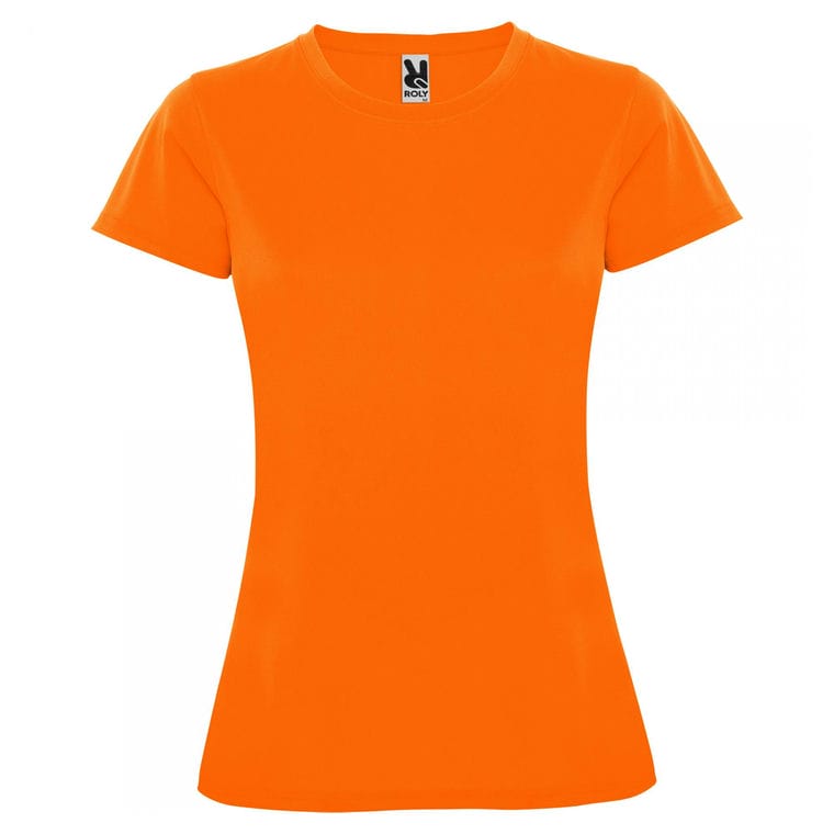 Tricou pentru femei MONTECARLO WOMAN PORTOCALIU FLUORESCENT XXL