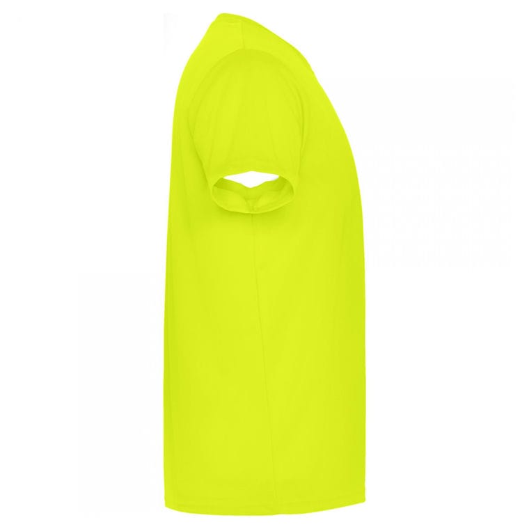 Tricou pentru bărbați CAMIMERA GALBEN FLUORESCENT XL