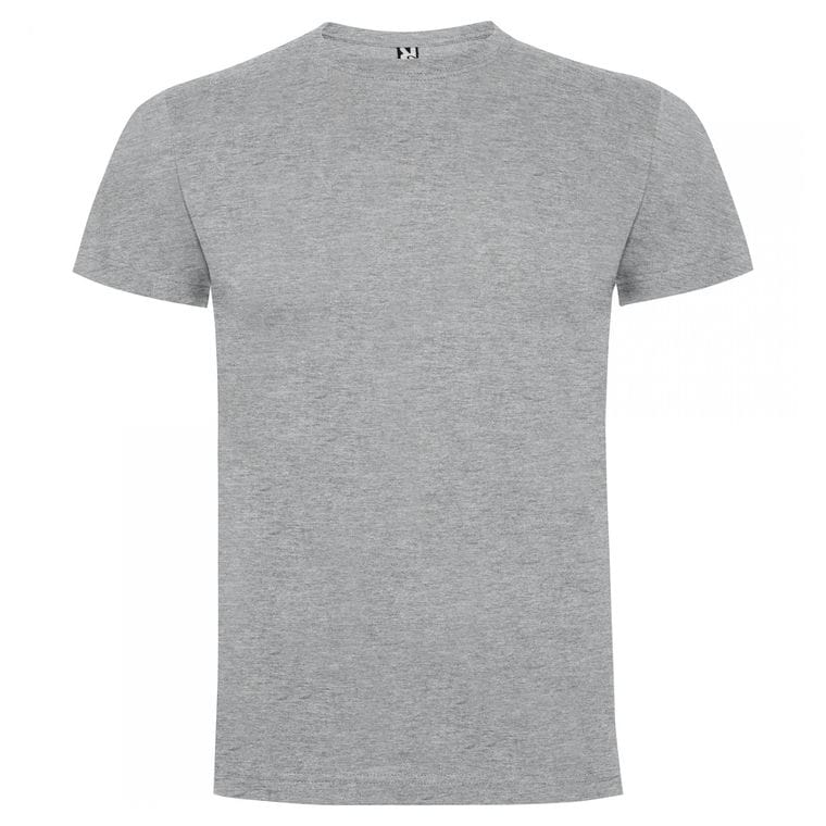 Tricou pentru bărbați DOGO PREMIUM GRI MELANJ 4XL