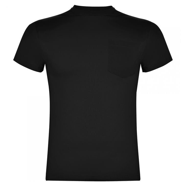 Tricou pentru bărbați TECKEL NEGRU