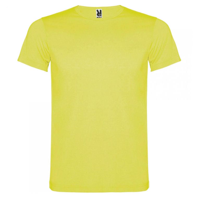 TRICOU Bărbat AKITA GALBEN FLUORESCENT 5 - 6 ani