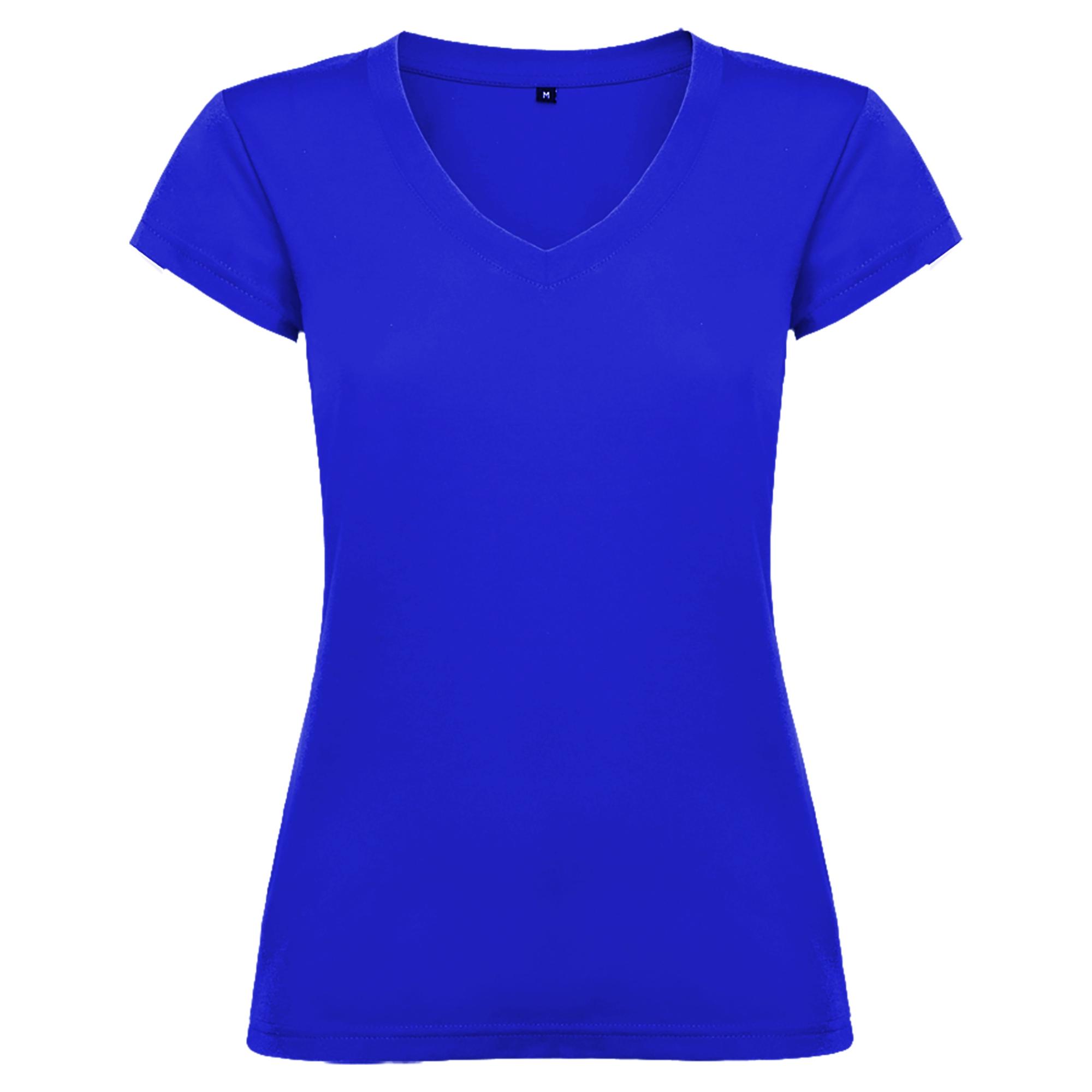 Tricou pentru femei VICTORIA ALBASTRU ROYAL 3XL